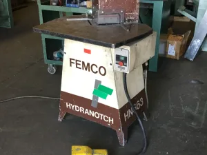 FEMCO HN663 Hydranotch Hydraulic Corner Notcher - WNS - W. Neal Services Ltd