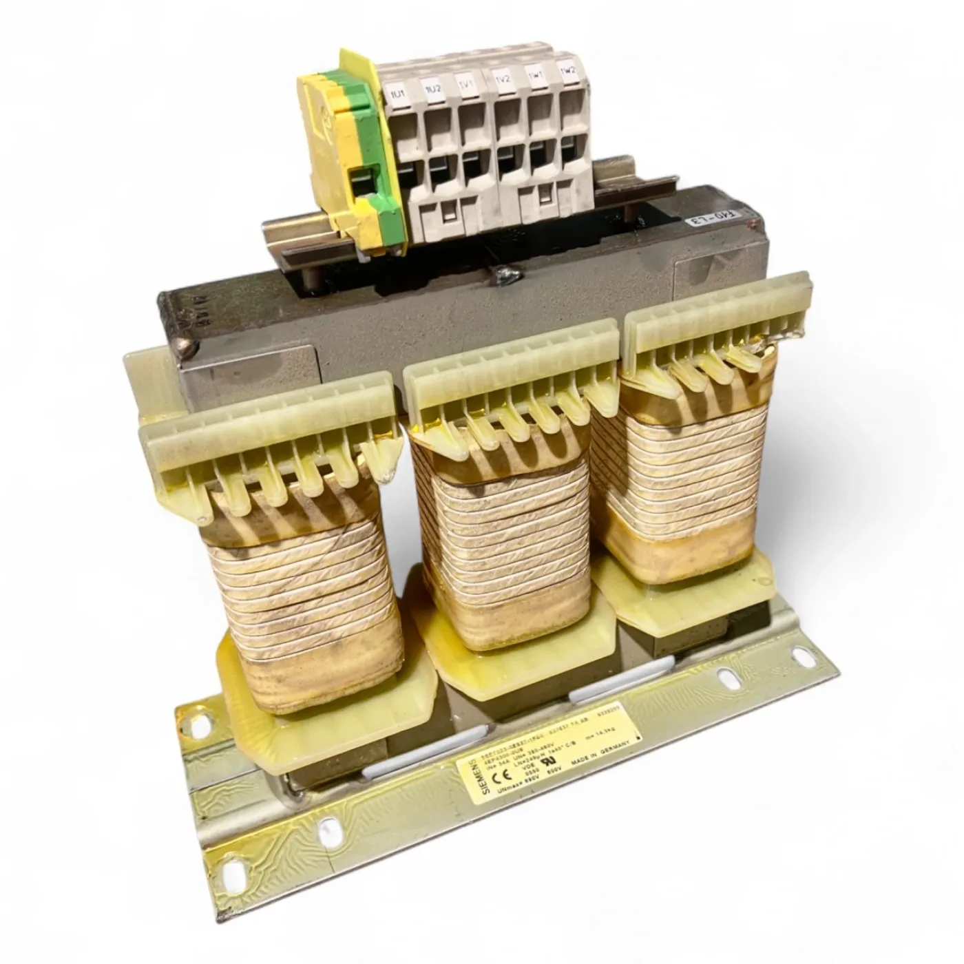Semens Netzdrossel 34 A 380–480 V 249 µH – Line Reactor | Drosselspule | 6SE7023-4ES87-1FE0 - 1