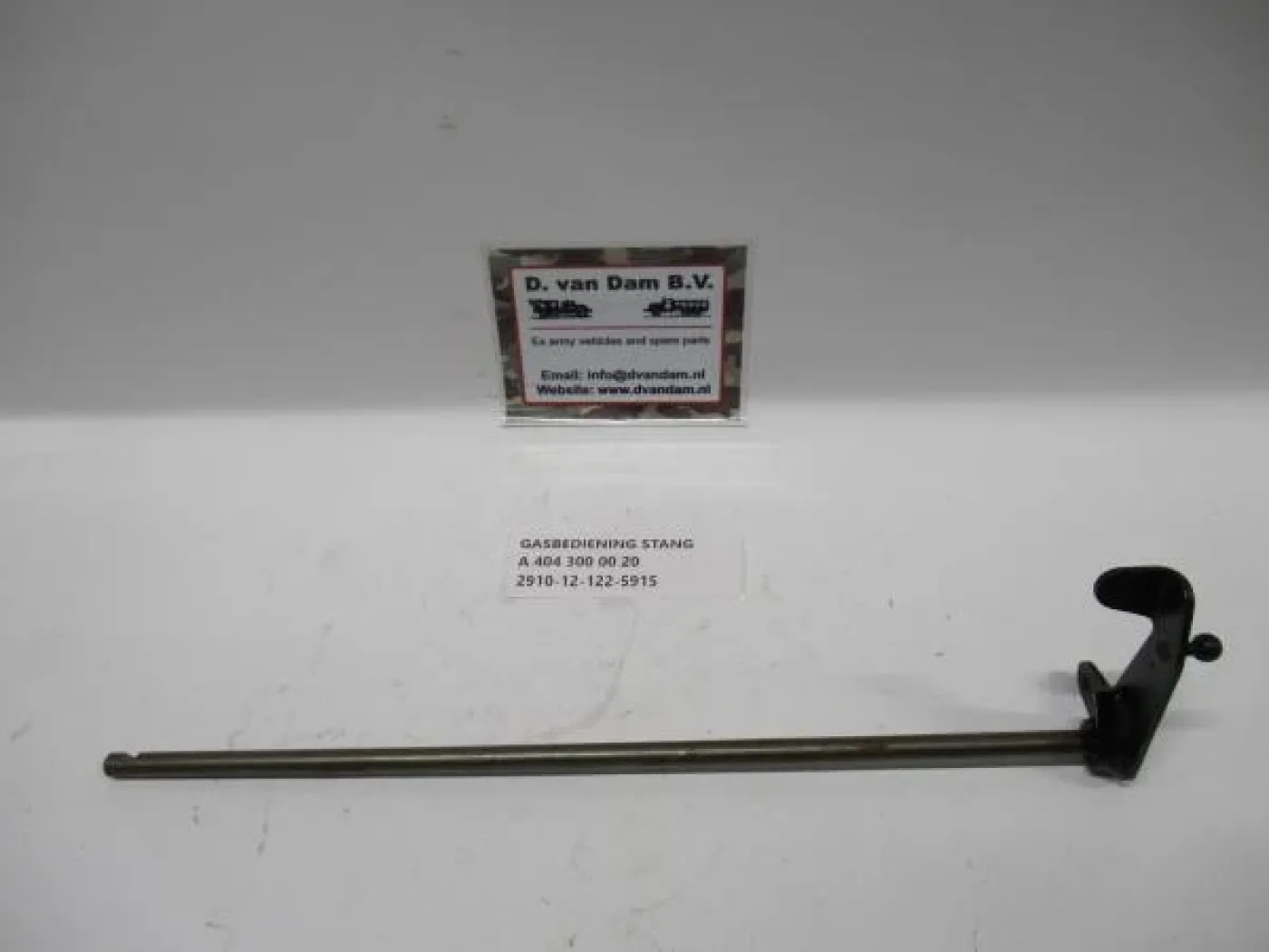 Gasbediening stang - 4