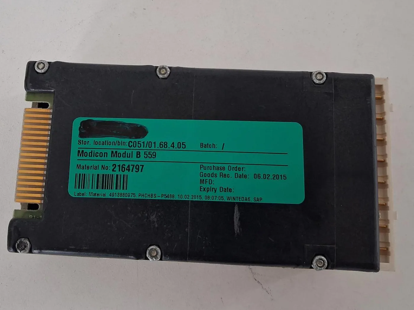 Gould Modicon B559 4-Channel Input Module - 2