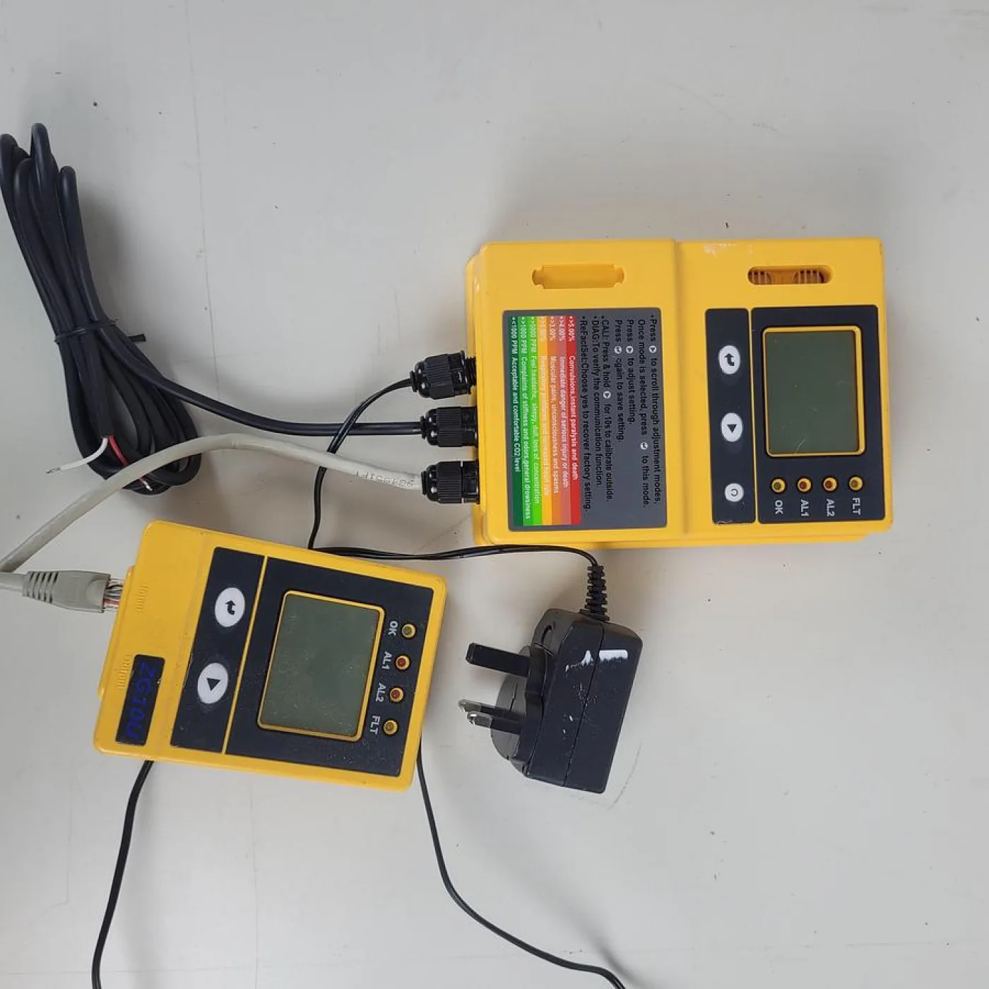 Kunshan Radiant Innovation ZG10U Wall Mount co2 Monitor with reciever - 3