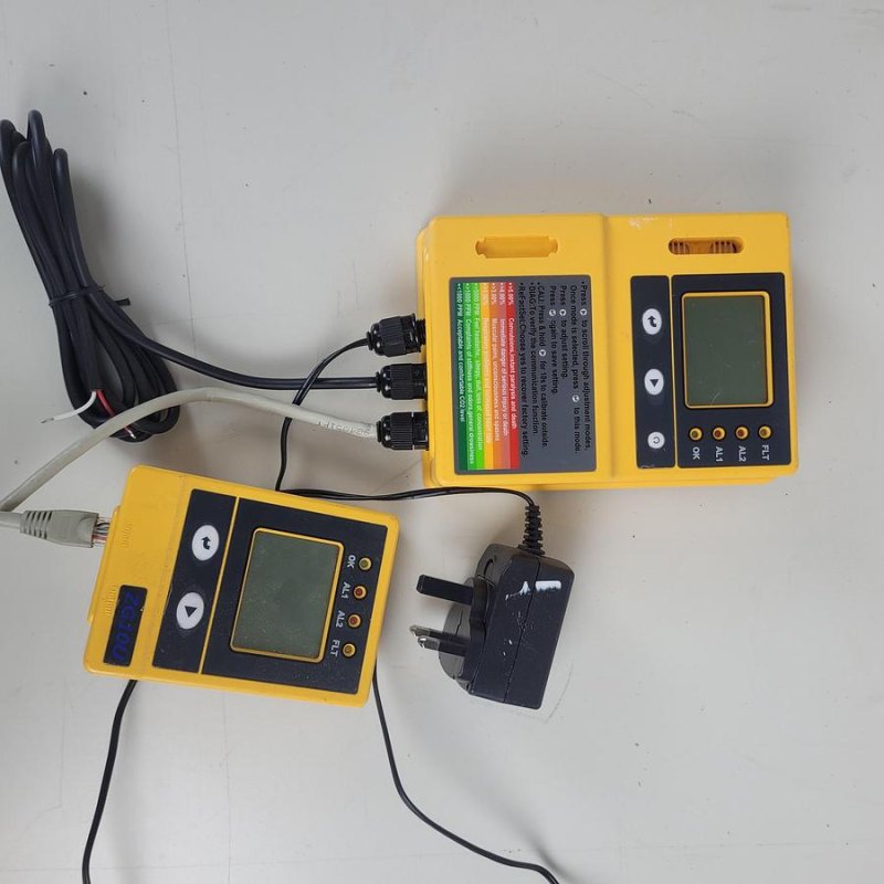 Kunshan Radiant Innovation ZG10U Wall Mount co2 Monitor with reciever