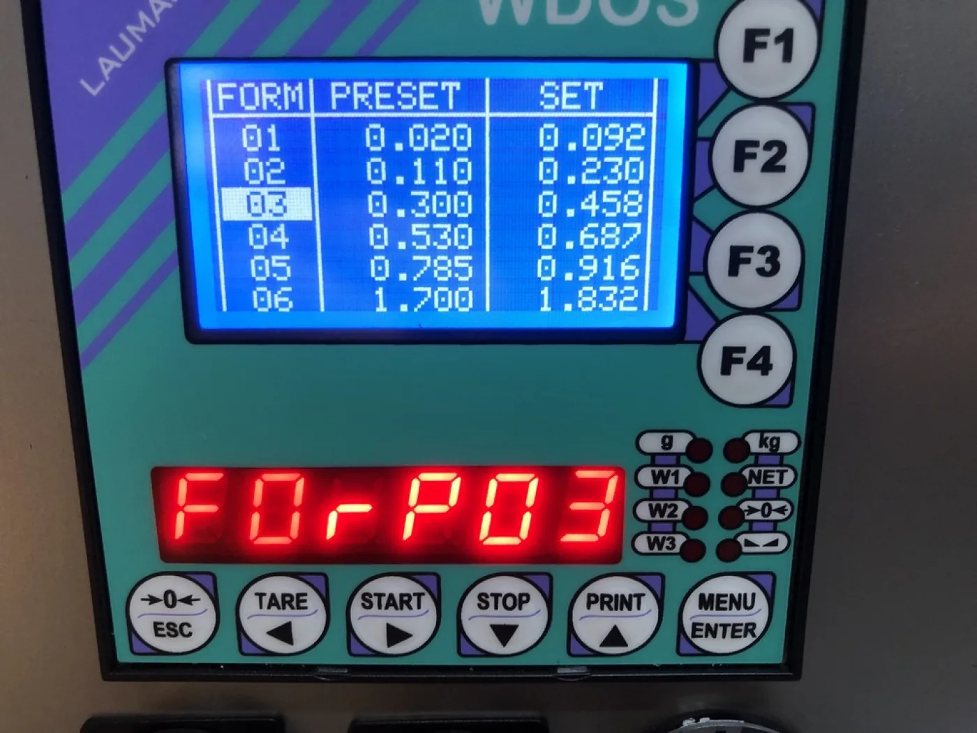 ELECTRONIC WEIGHT FILLER FOR OLIVE OIL AND DENSE FOOD LIQUIDS FLUIDA MVE - 4