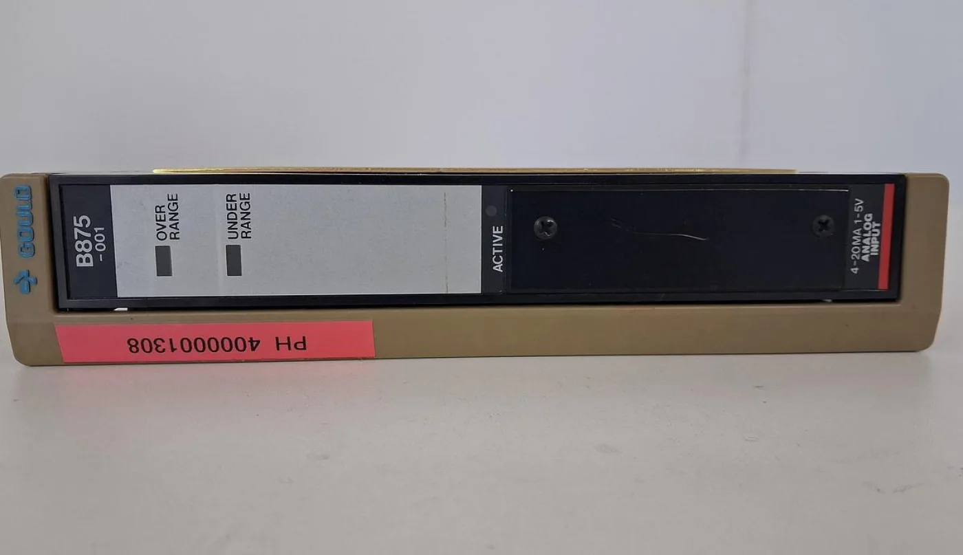 Modicon Gould Programmable Control Division I/O Module B875 - 2
