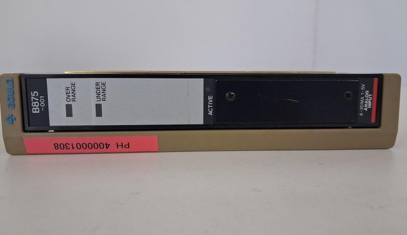Modicon Gould Programmable Control Division I/O Module B875