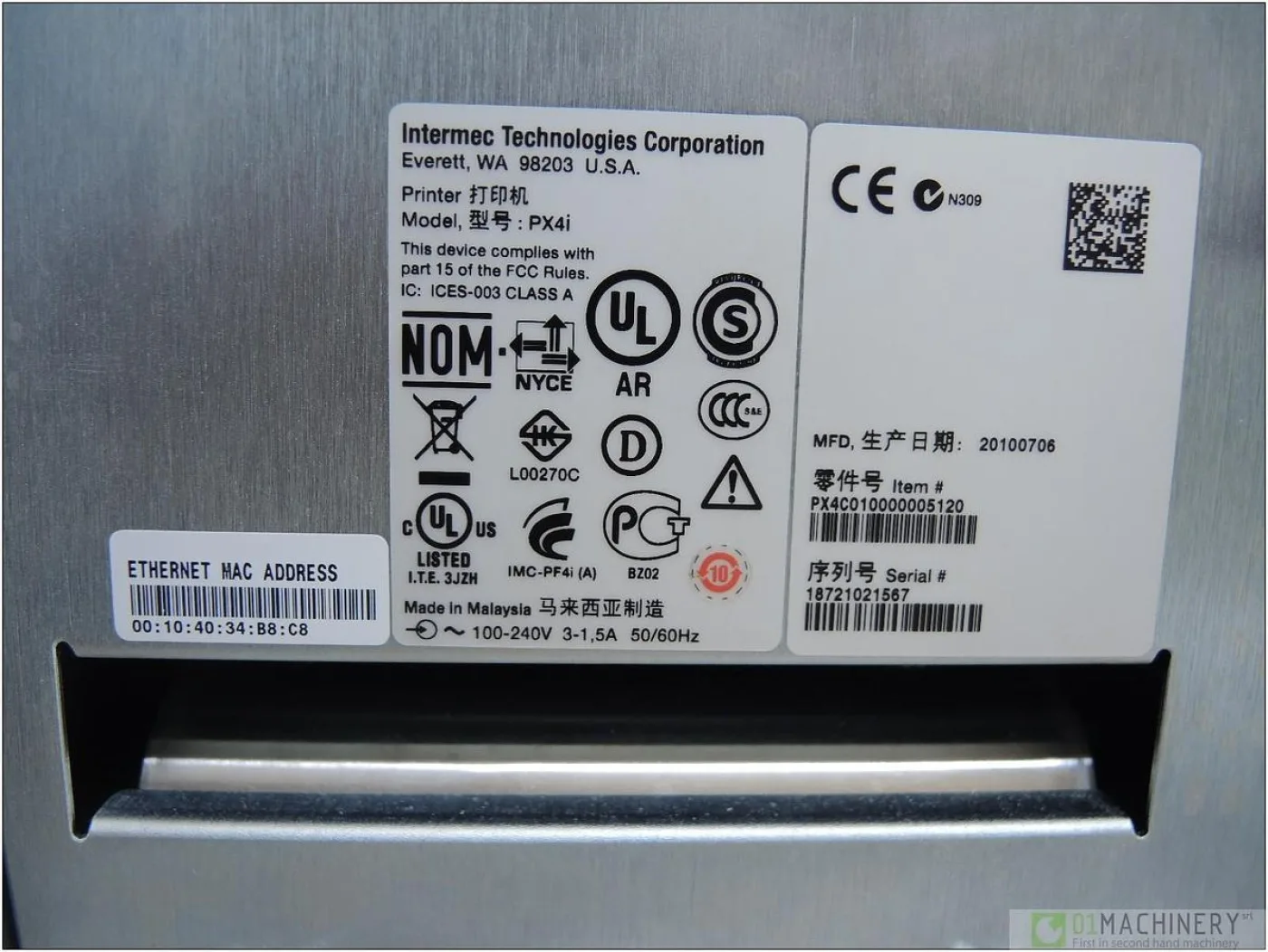 2010 INTERMEC Px4i AI2477 - 5
