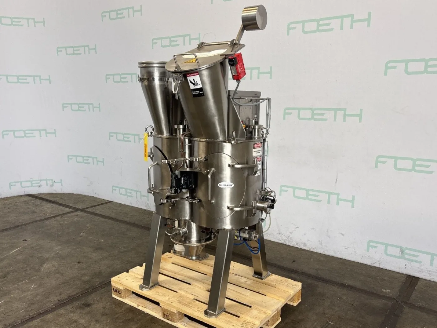 Ruberg Mischtechnik KG HM 120 - Ribbon blender - 5