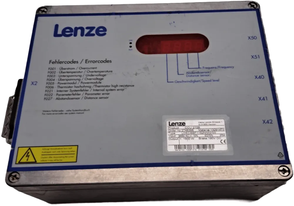 Lenze LDECBBF1 152NNNHW CCU210B