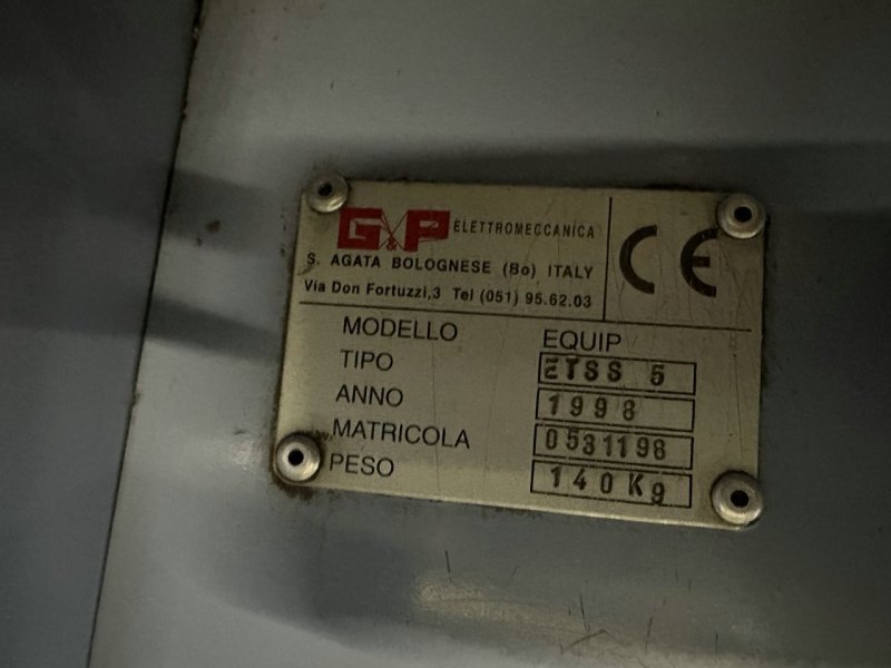 G&P Elettromeccanica - Equip tandem ETSS-5 border knitting machine