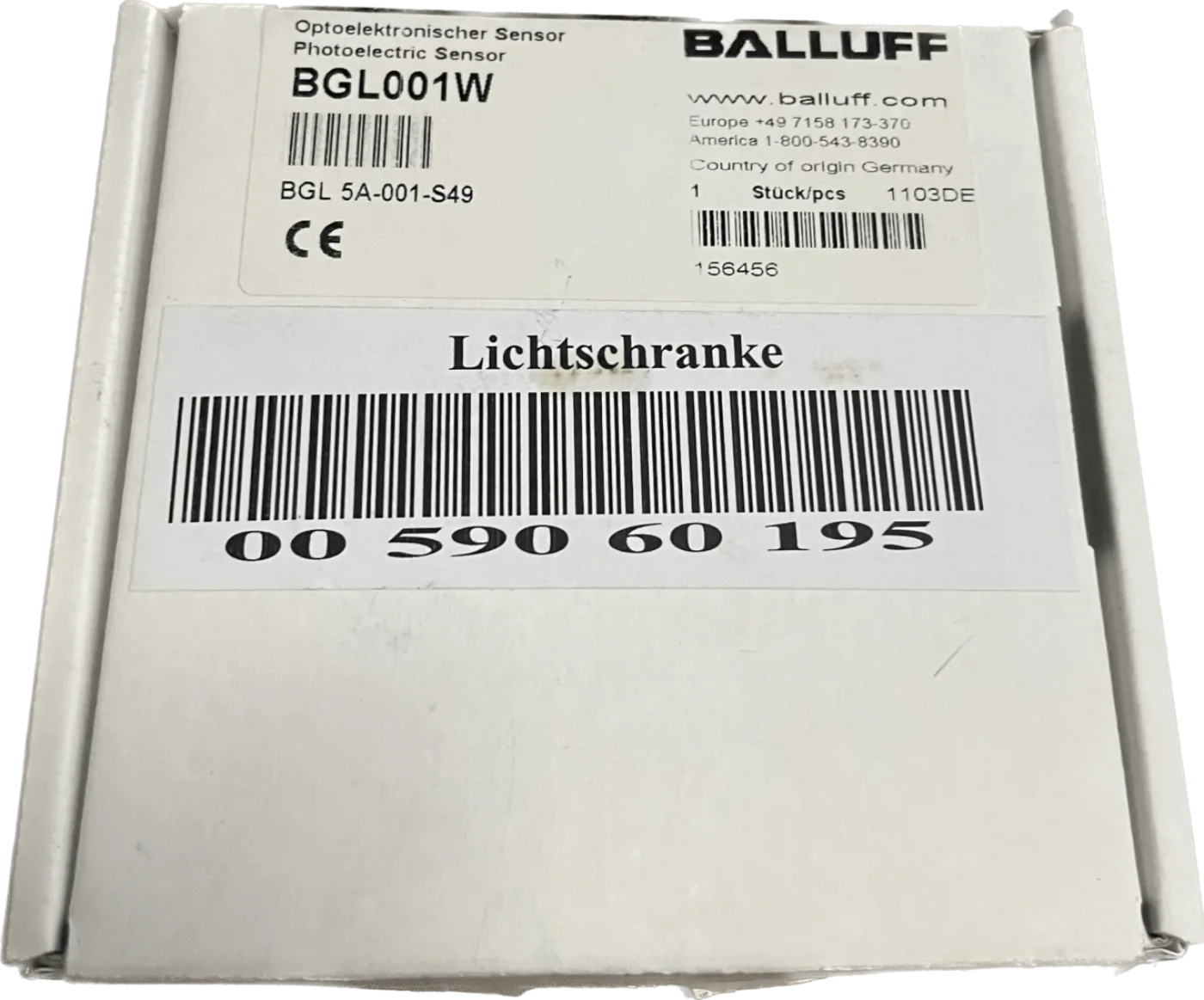 BALLUFF Gabellichtschranken im Metallgehäuse BGL 5A-001-S49 - 1