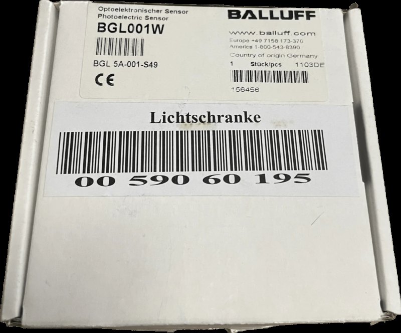 BALLUFF Gabellichtschranken im Metallgehäuse BGL 5A-001-S49