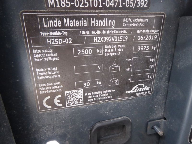 Linde H25D-02