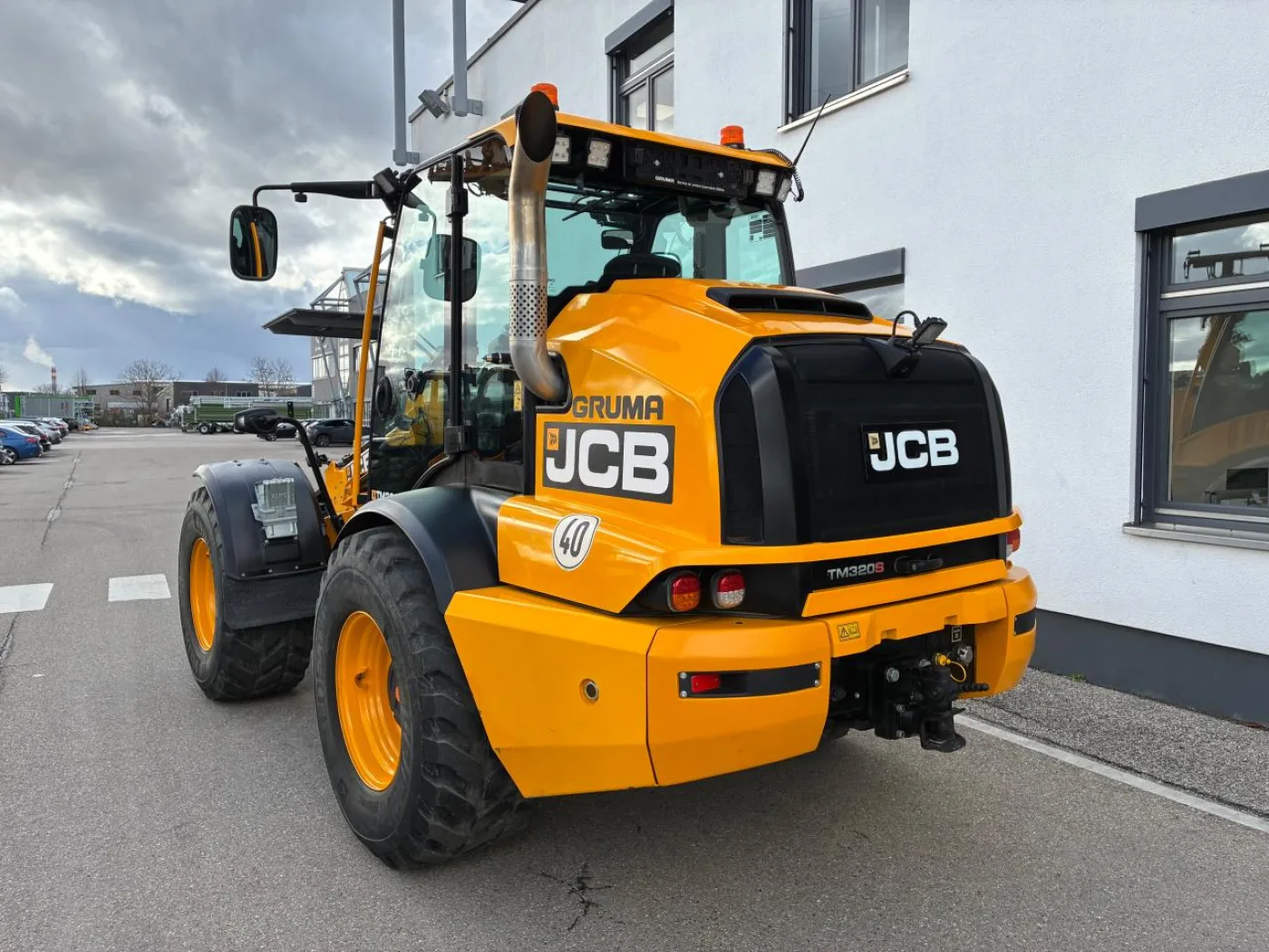 Teleskopradlader JCB TM 320 S - 8