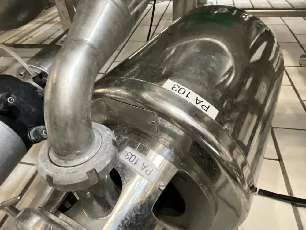 Inoxpa Inoxpa ASPIR A80MR Stainless Steel Contact Parts Sanitary Side Channel Self Priming Pump