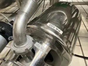 Inoxpa Inoxpa ASPIR A80MR Stainless Steel Contact Parts Sanitary Side Channel Self Priming Pump
