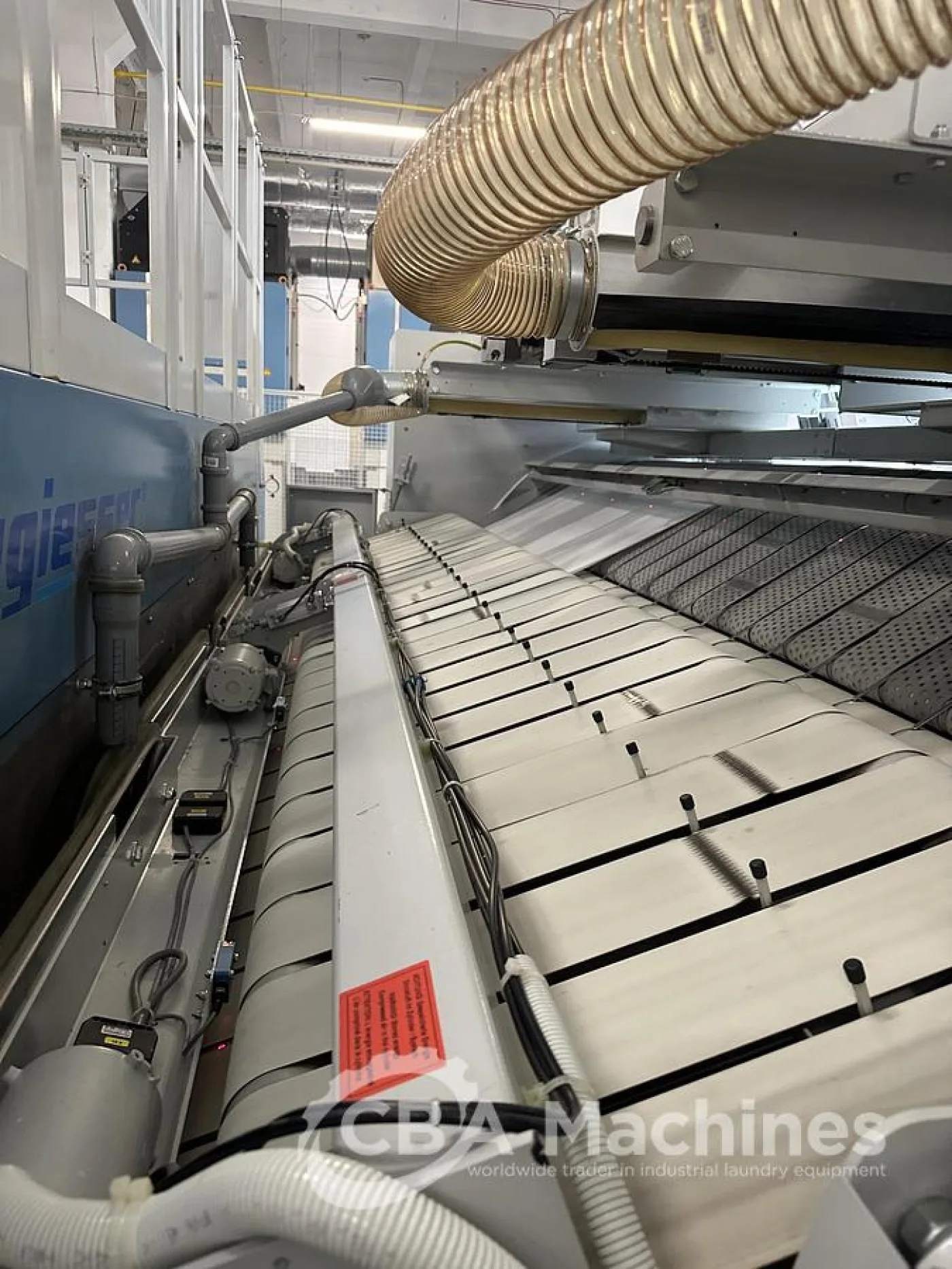 2020 Ironing Line Kannegiesser 2 roll 1200x3500mm GAS - EMQ Synchro + HPM-II GAS + SFM.II 1-2-4 lanes (979-980-981) - 6