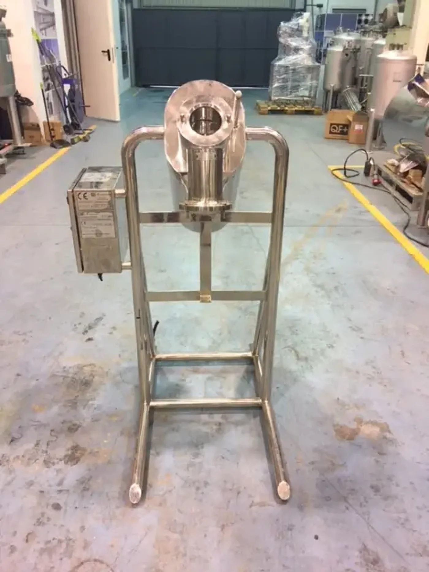USED LABORTECNIC TR-80 STAINLESS STEEL SIEVER MACHINE - 5