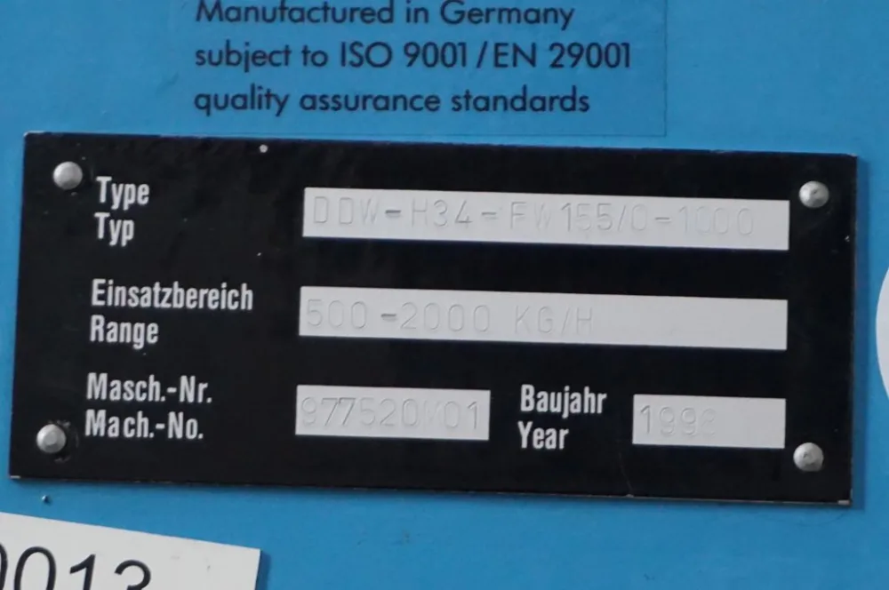 Brabender Flexwall FW 155 - Metering screw