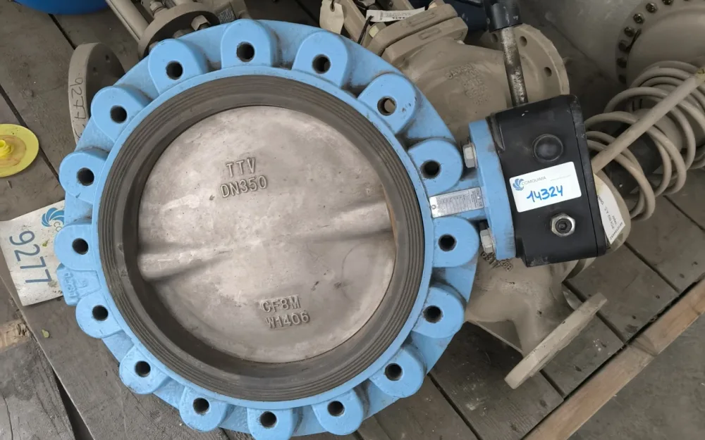 MANUAL BUTTERFLY VALVE T.T.V 20L9040 DN250 PN10