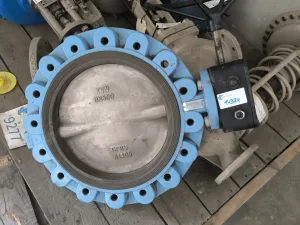 MANUAL BUTTERFLY VALVE T.T.V 20L9040 DN250 PN10