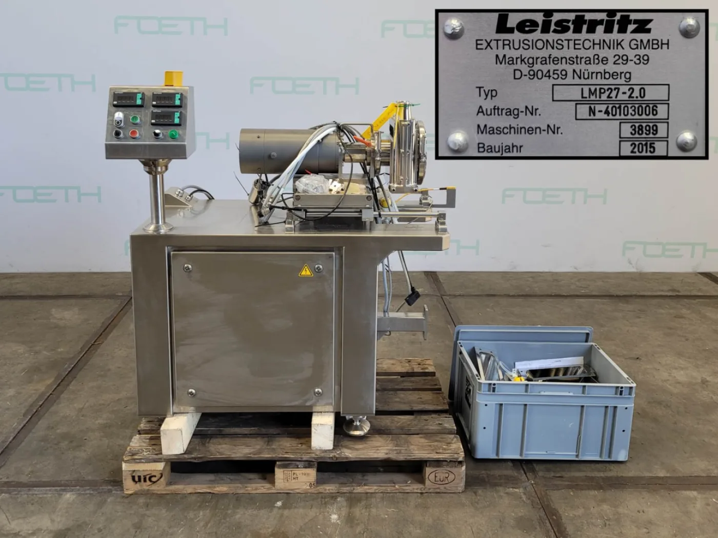 Leistritz ZSE 27 HP-PH-40D - Double screw extruder - 6