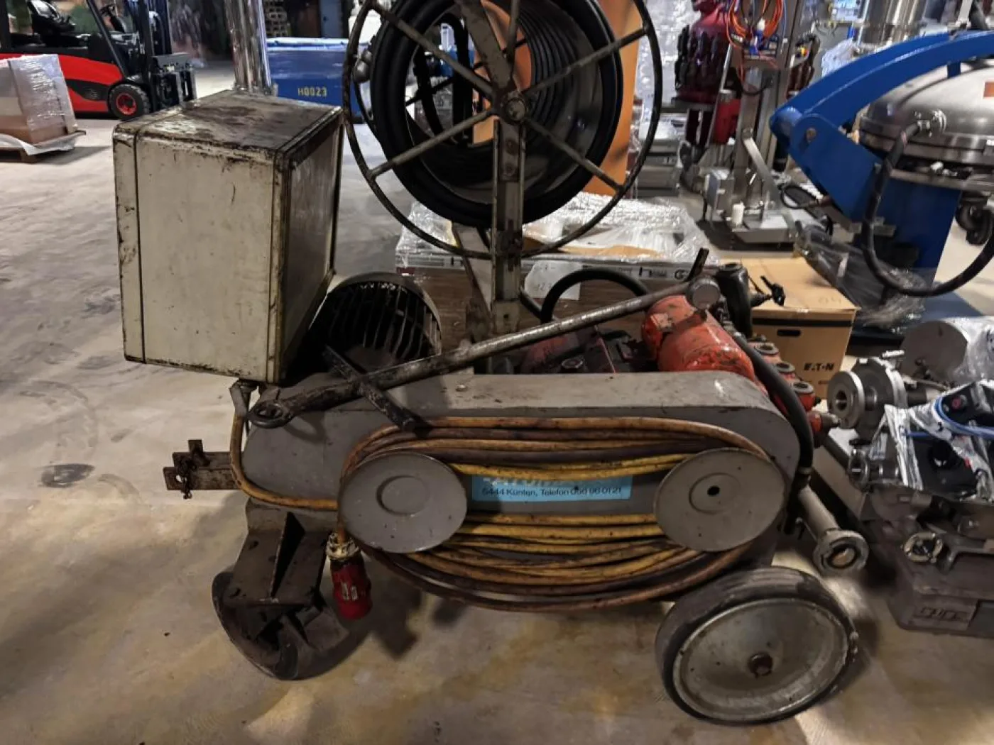 Birchheimer Hose cleaning machine with nozzle head - 1