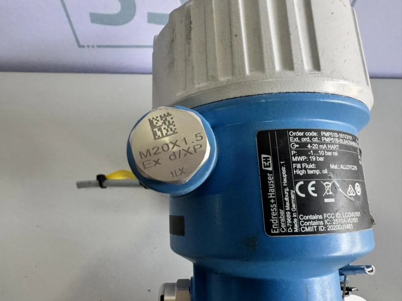 2020 Endress+Hauser Pressure Transmitter - 7