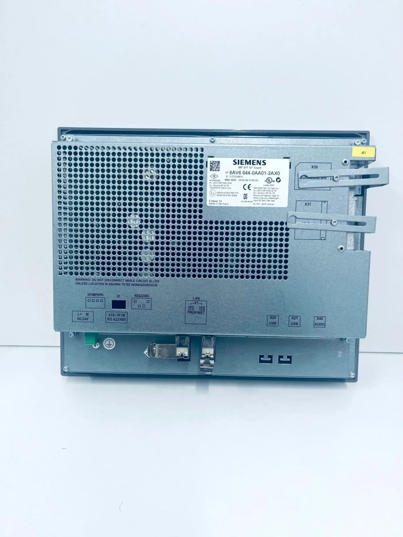 SIMATIC Multi Panel 377 Siemens 6AV6 644-0AA01-2AX0 - 2