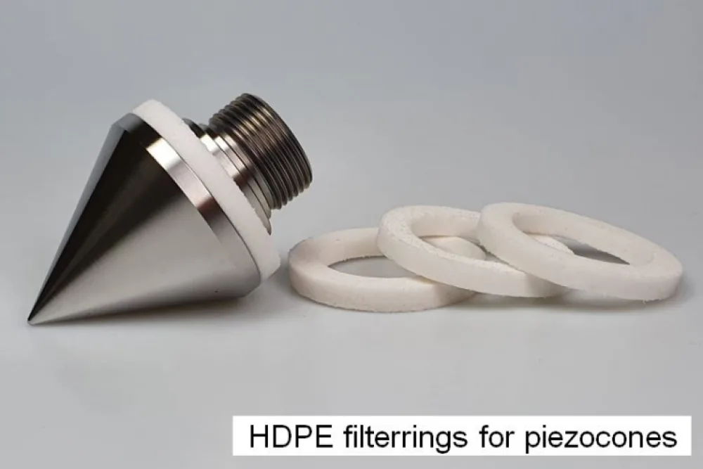 HDPE Filterrings for 10 or 15 cm2 Piezocones