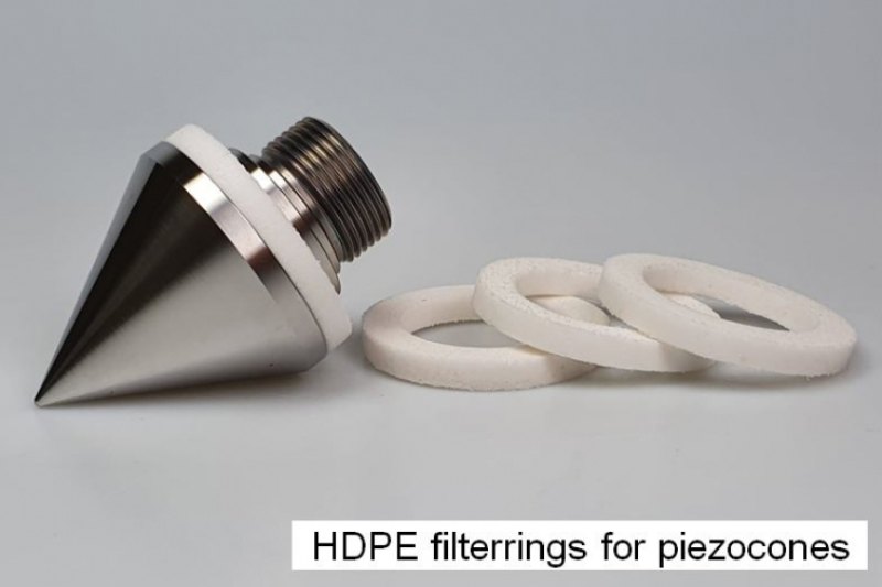 HDPE Filterrings for 10 or 15 cm2 Piezocones