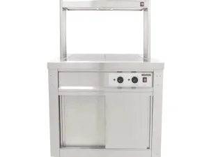 Parry Flexi-Serve Hot Cupboard with Hot Top and Quartz Gantry FS-HT2PACK - islandcatering