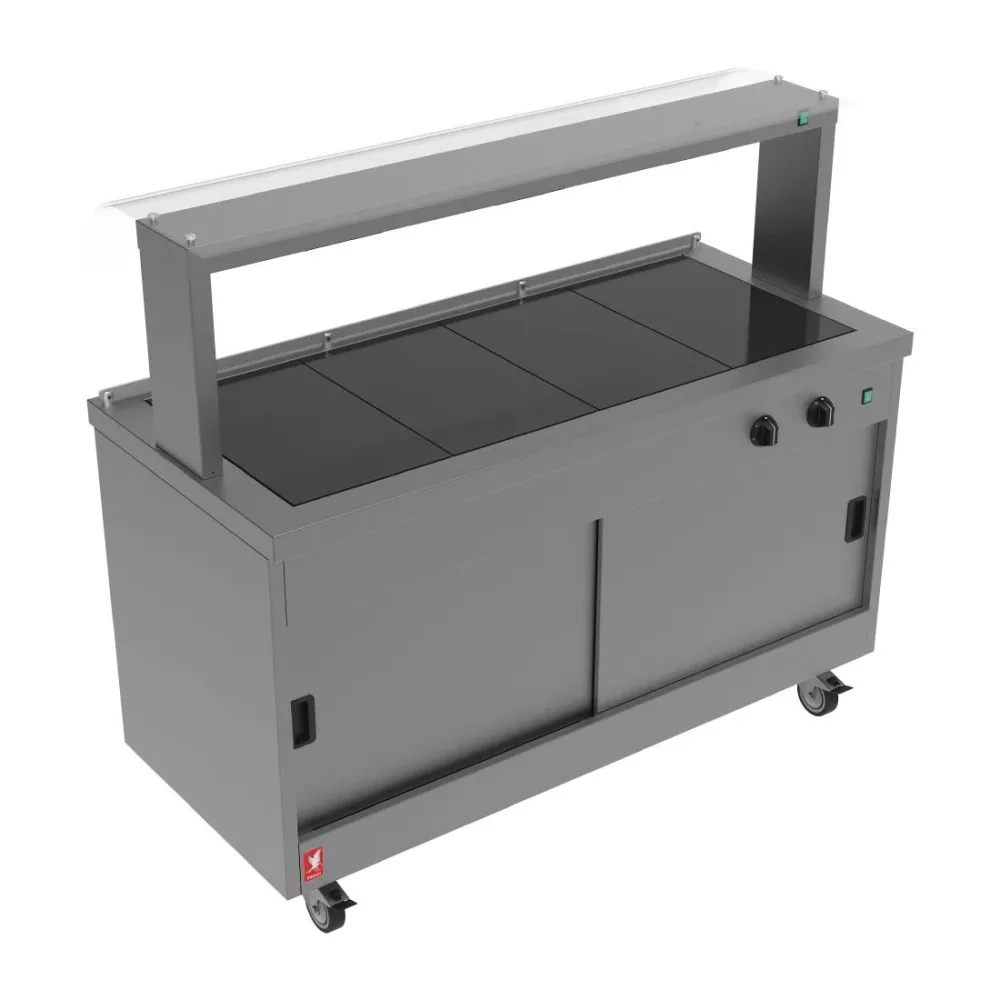 Falcon Hot Cupboard Servery Counter FC4-P - islandcatering