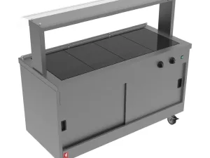 Falcon Hot Cupboard Servery Counter FC4-P - islandcatering
