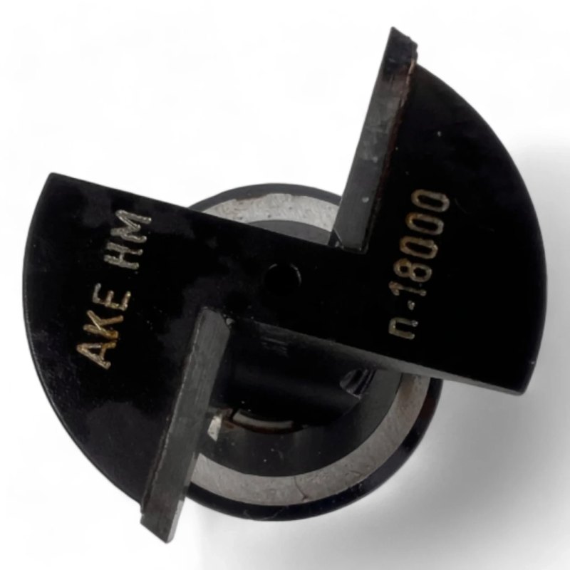 HSK 63 F Spannzangenfutter mit austauschbaren Spannzangen und HW Profilfräser Ø 22 mm, L=40 mm, Z=2