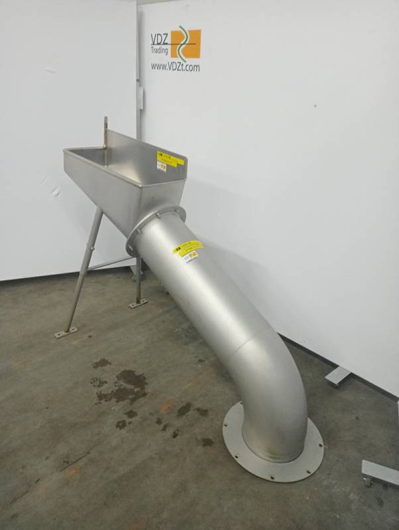 Stainless steel trough