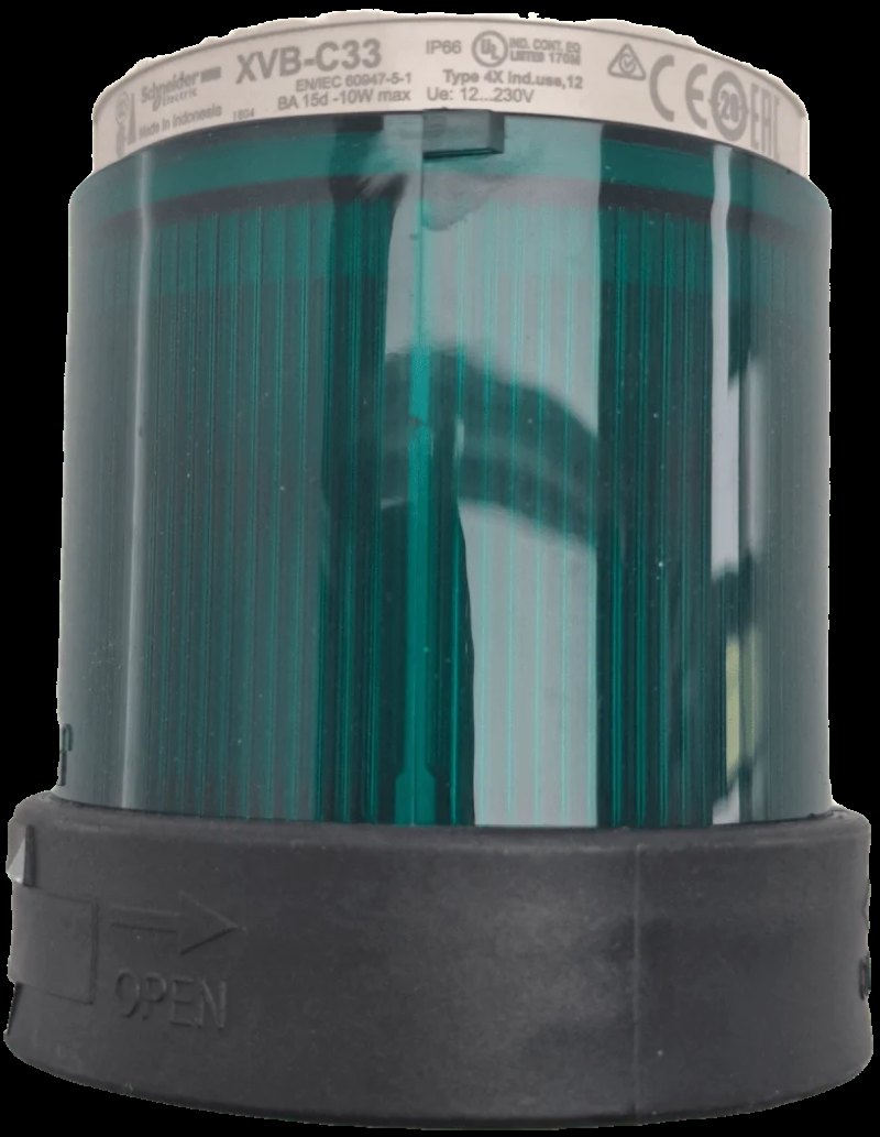 Schneider Elektric XVBC33 Leuchtelement, Dauerlicht Grün