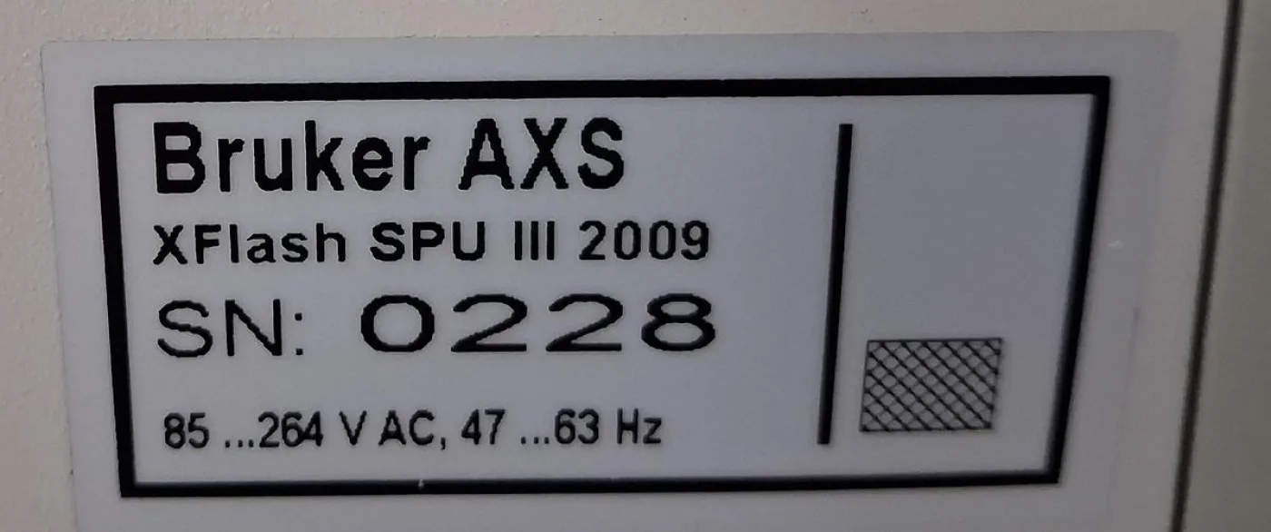 Bruker AXS XFlash SPU III 2009 ist eine leistungsfähige Signal Processing Unit (SPU) - 6
