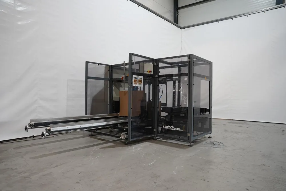2007 Lantech dozenopzetter/sluiter