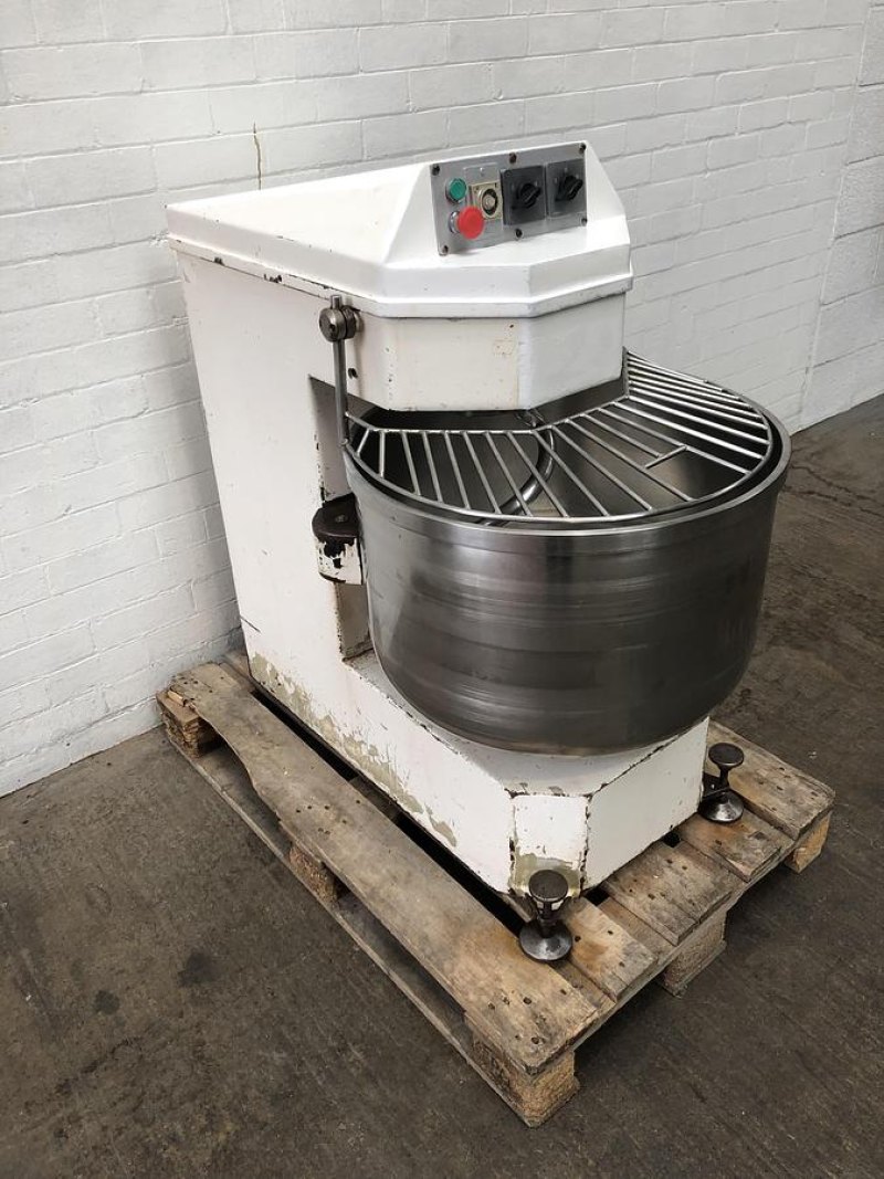 OPM 60Kg Spiral Mixer, One Timer, 2 Speed Manual Control
