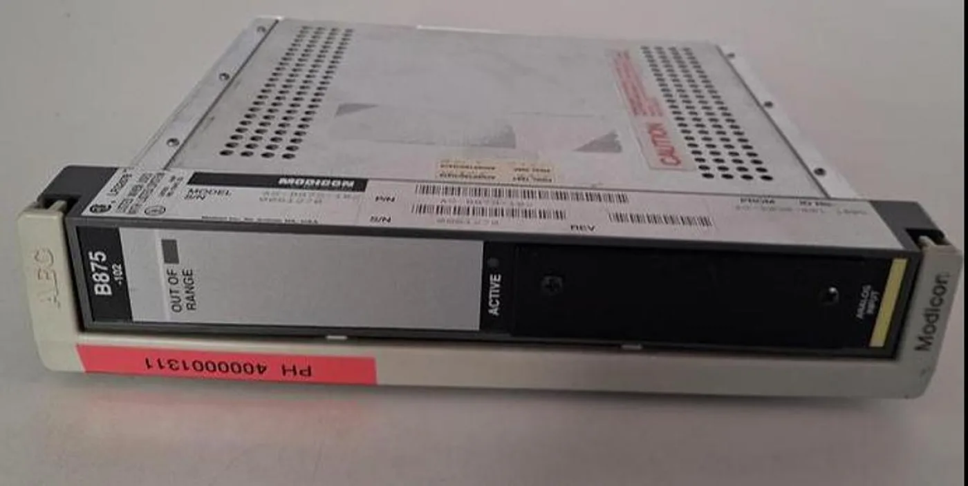 AEG Modicon B875-102 Analog Input Module AS-B875-102 - 1