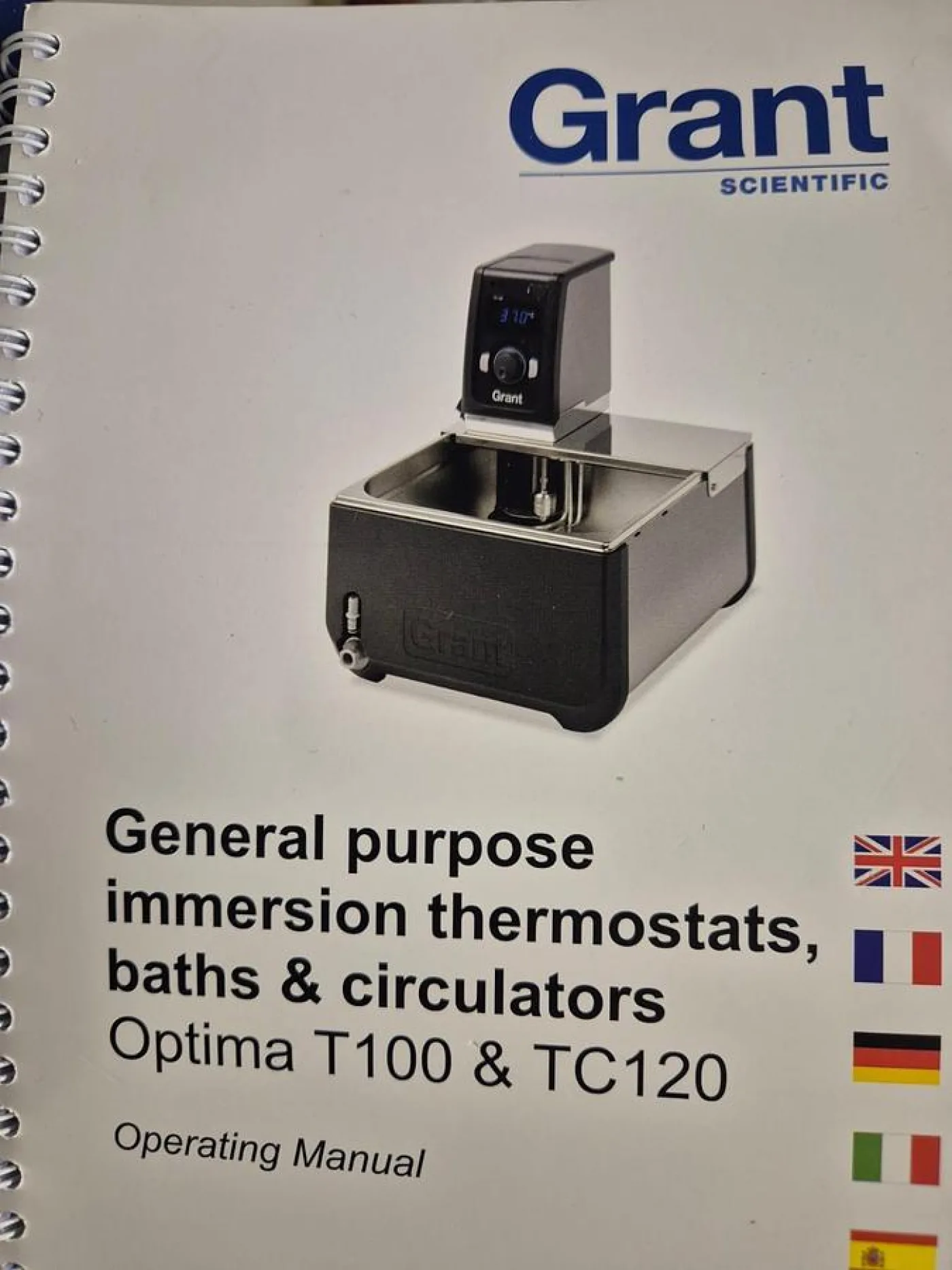 Grant T100 12L Heating Circulating Bath - 5