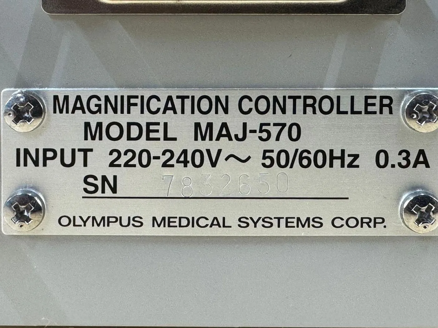 Olympus MAJ-570 Magnification Controller - 8