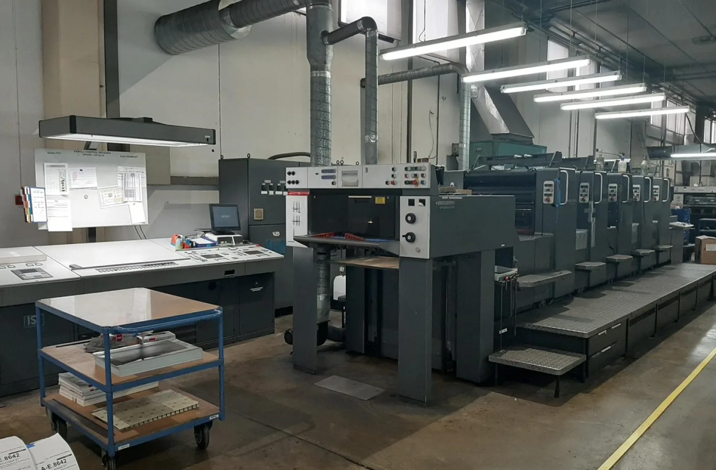 Heidelberg SM74-5P2 – 5 Colour Offset - 1