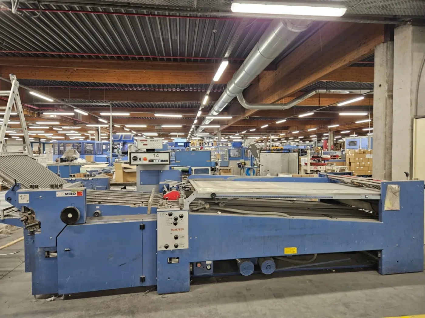 MBO T960/442 plegadora todo bolsas - 2