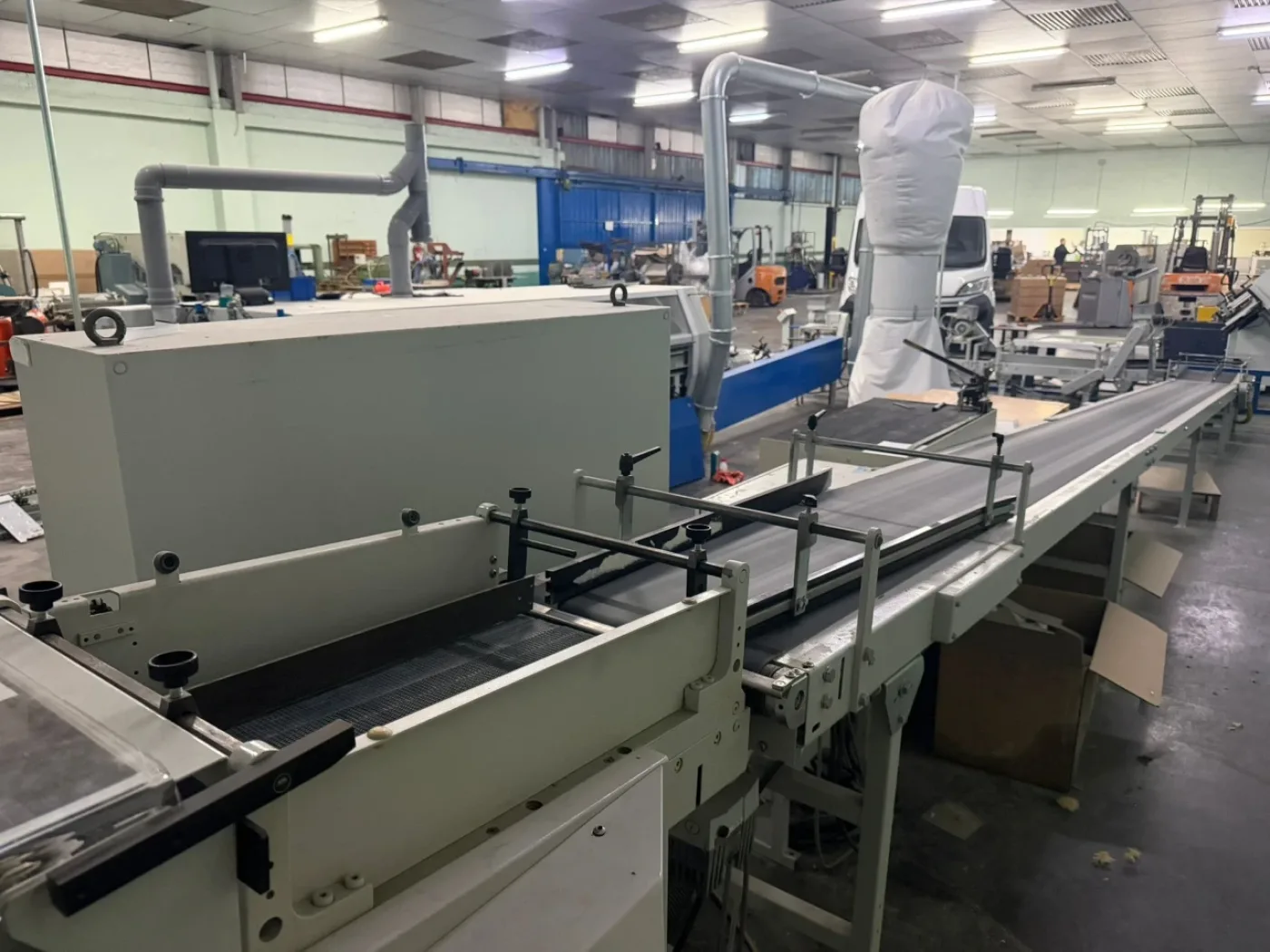 Wohlenberg Quickbinder Encuadernadora perfecta con trilateral - 4