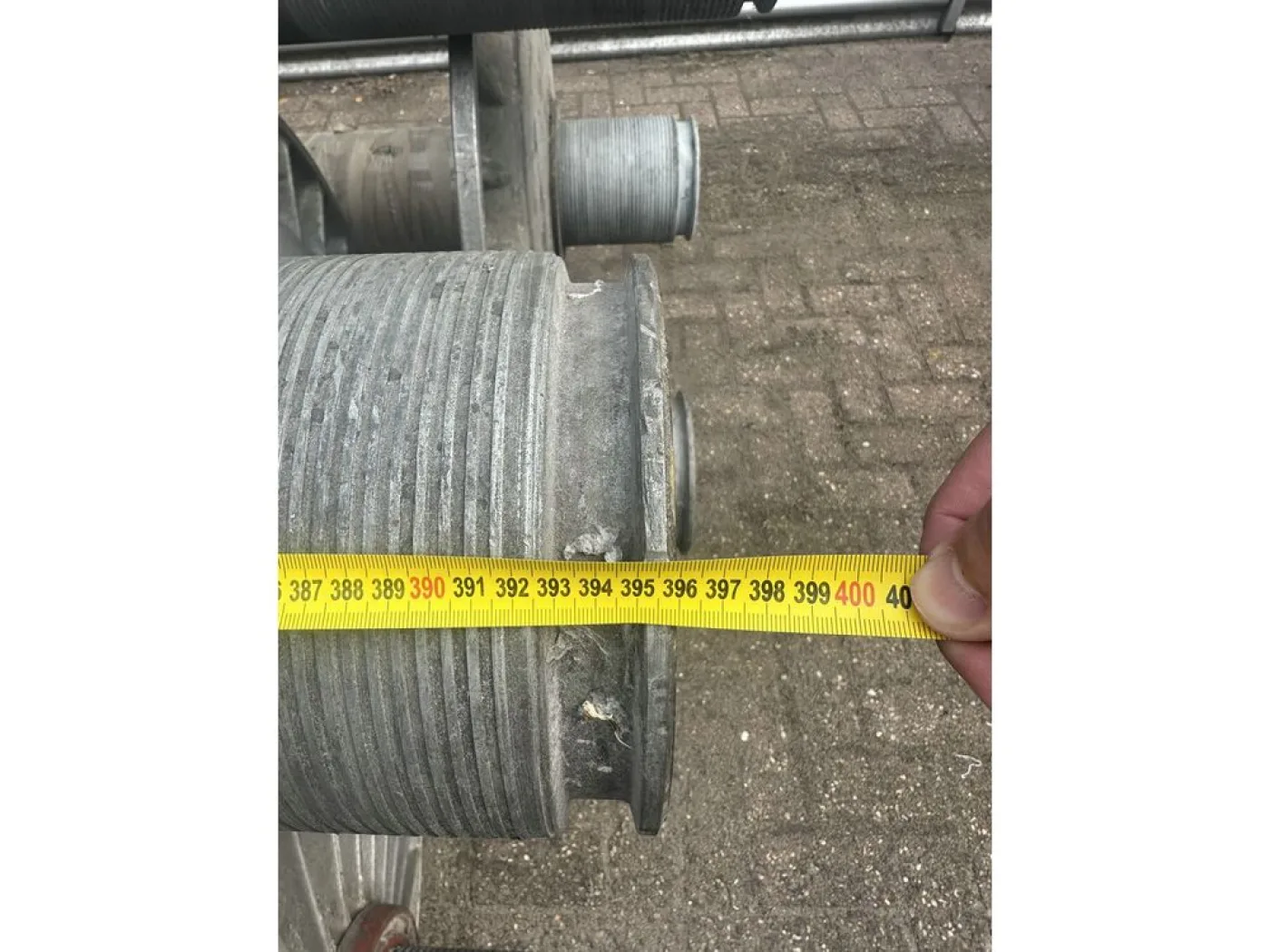 5x Kettbäume für Picanol Greiferwebmaschine - 5