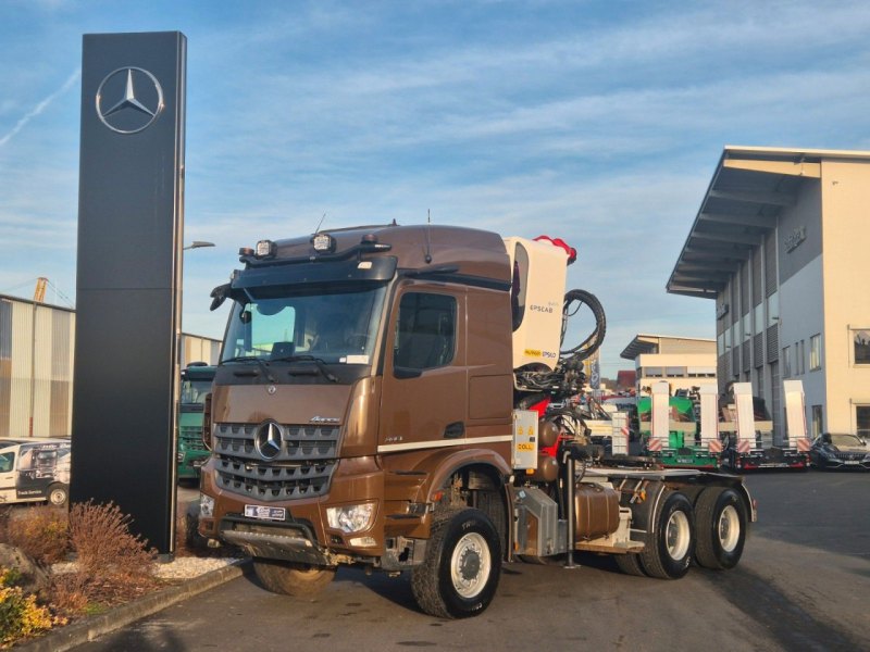 Mercedes Benz Arocs 3351 LS 6x6 Palfinger S260Z96 Y Crane