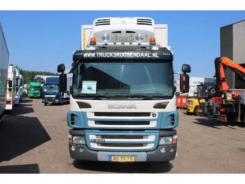 Scania P230 + thermo king + lift