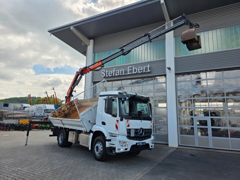 Mercedes Benz Arocs 1835 KK Heckkran Atlas 126.3E-A3L Funk
