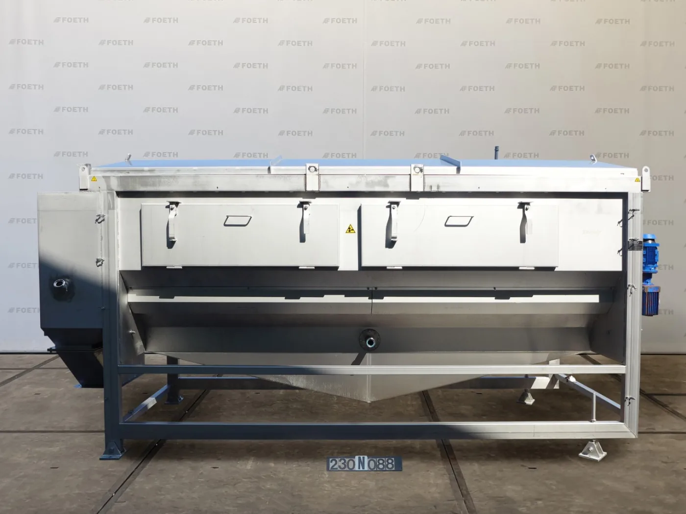 Reko Drum washer 1200 - Rotating sieve - 5